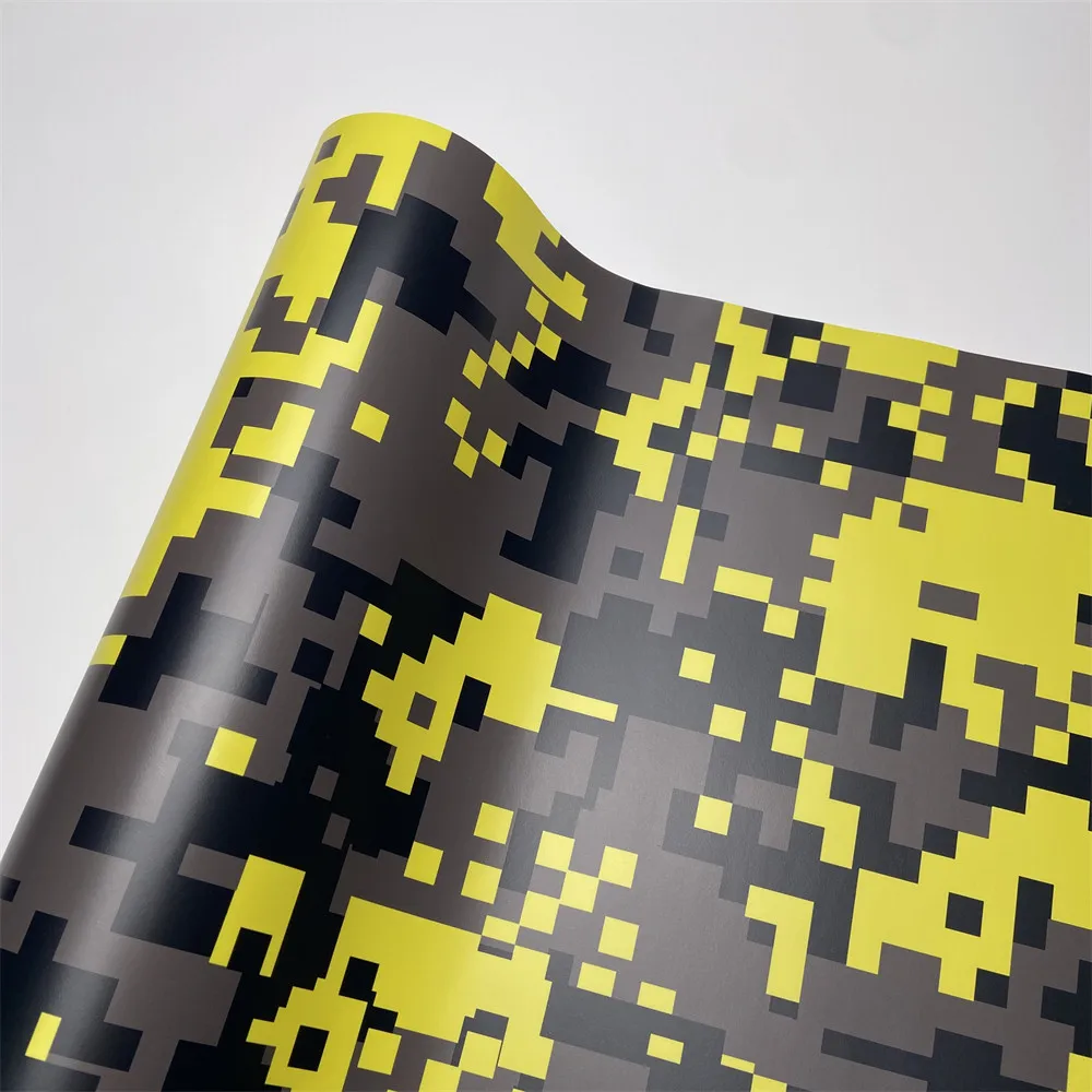 Auto Camo Muster Vinyl Wrapping Digital Camouflage Selbstklebende Folie für Farbwechsel Auto Motorrad Fahrrad Computer Aufkleber – Detail 17
