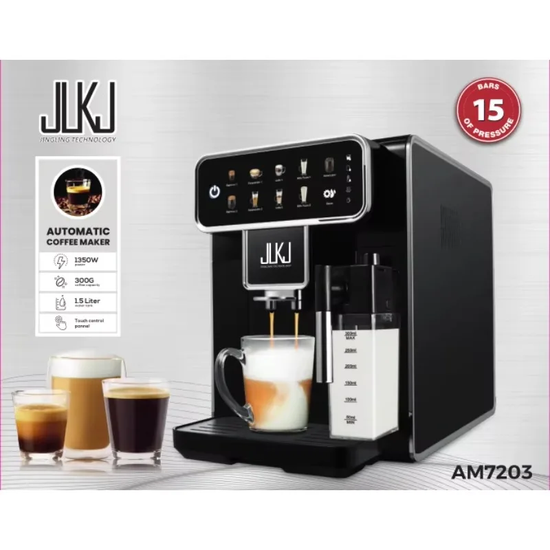 

High End Atmosphere Household Commercial Intelligent Fully Automatic Touch Screen Smart Espresso Coffee Maker Machine