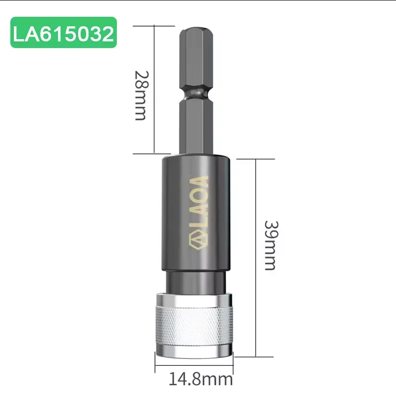 LAOA ドライバービットアダプター電気ドリルコネクタロッドクイックリリースコネクタロッドビット延長ロッド