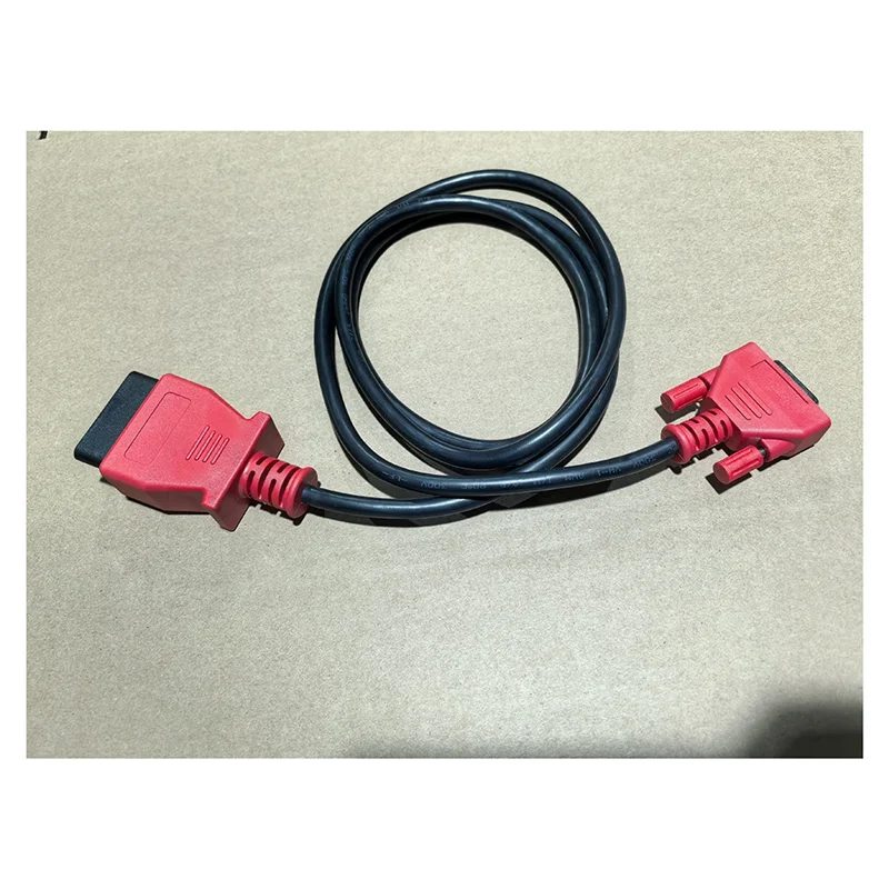 

15-контактный удлинительный кабель OBD2 для Autel Maxisys MK808 / MP808 / MS906 / MS908 / MK908, разъем DB15 «мама» к 16-контактному разъему OBD «папа»