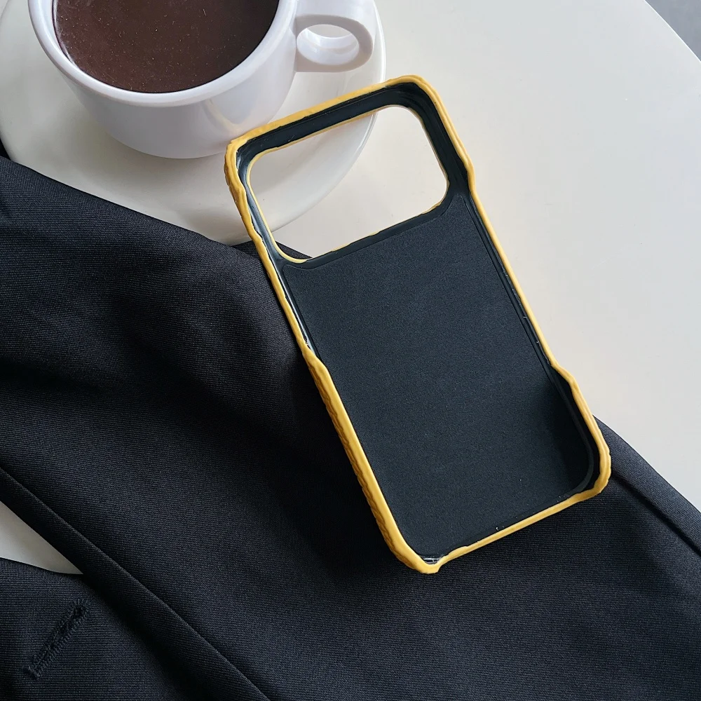 Crocodile Patterned PU Leather Glossy Case For iPhone 18ProMax 17 16 15 14 Pro Max Plus 13 12 11 Luxury Creative Frameless Cover
