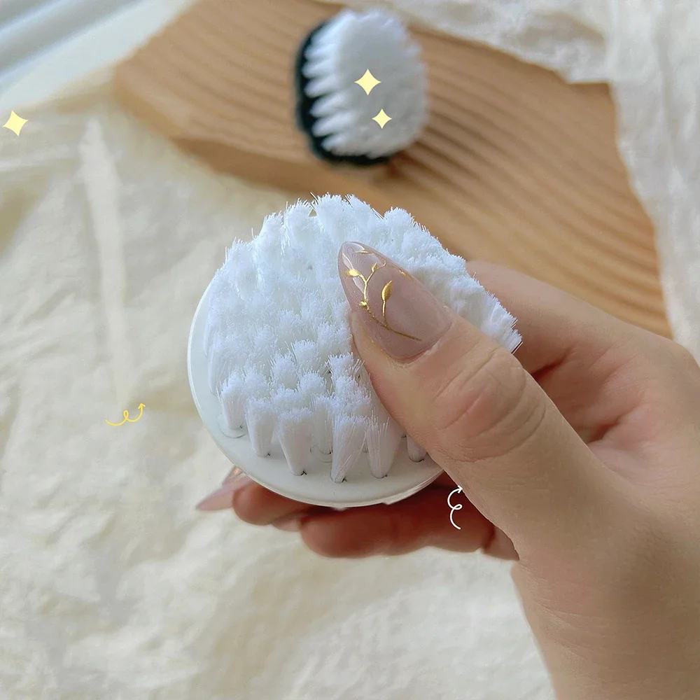 Simple Nails Art Brush Dust Cleaning Professional Finger Buckle Brushes Remove Gel Polish Powder Beauty Make Up Manicure Tools