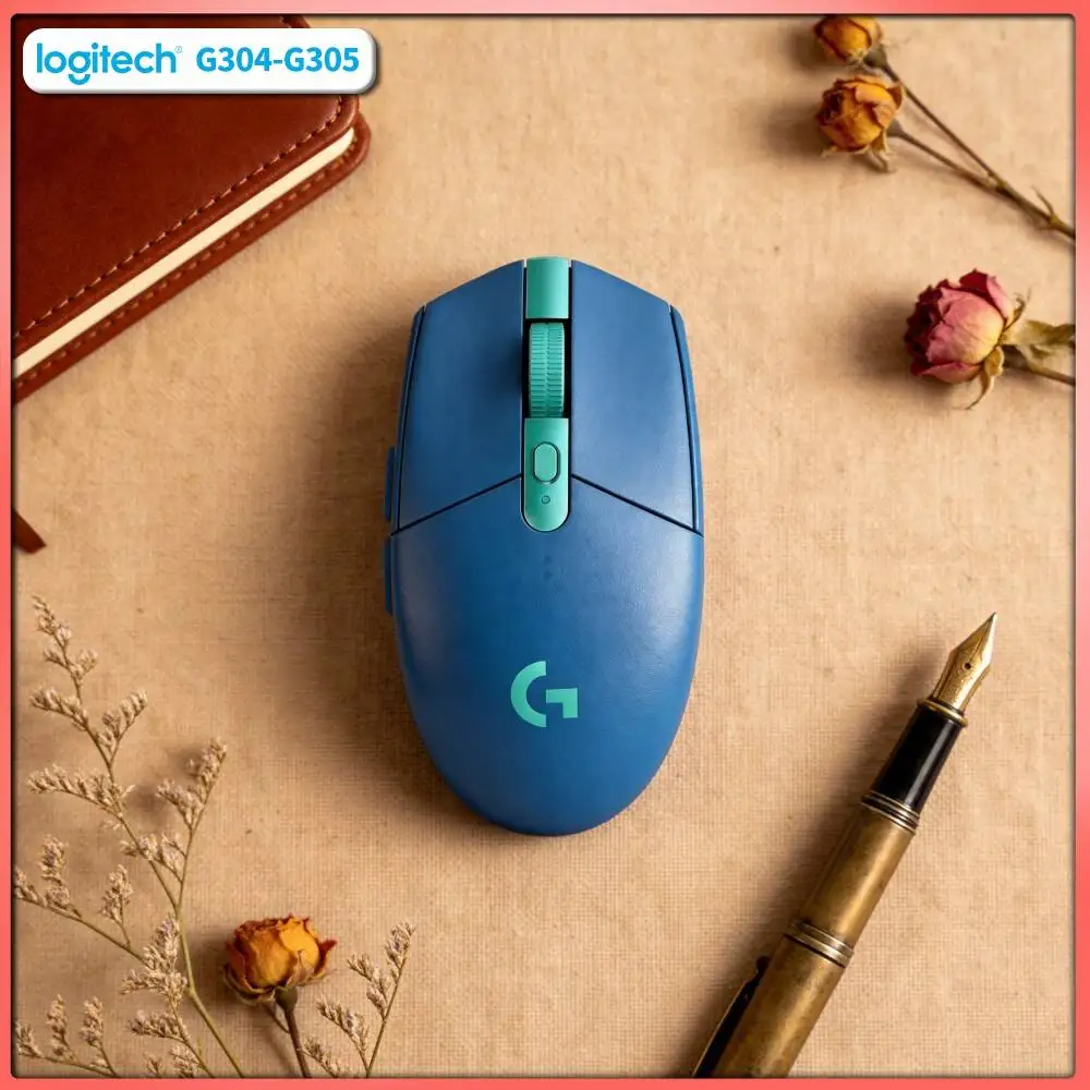 G305 Wireless Mouse from Logitech, 12000 DPI HERO, 6 Programmable Buttons, 250h Battery, PC Mac Gaming Peripheral