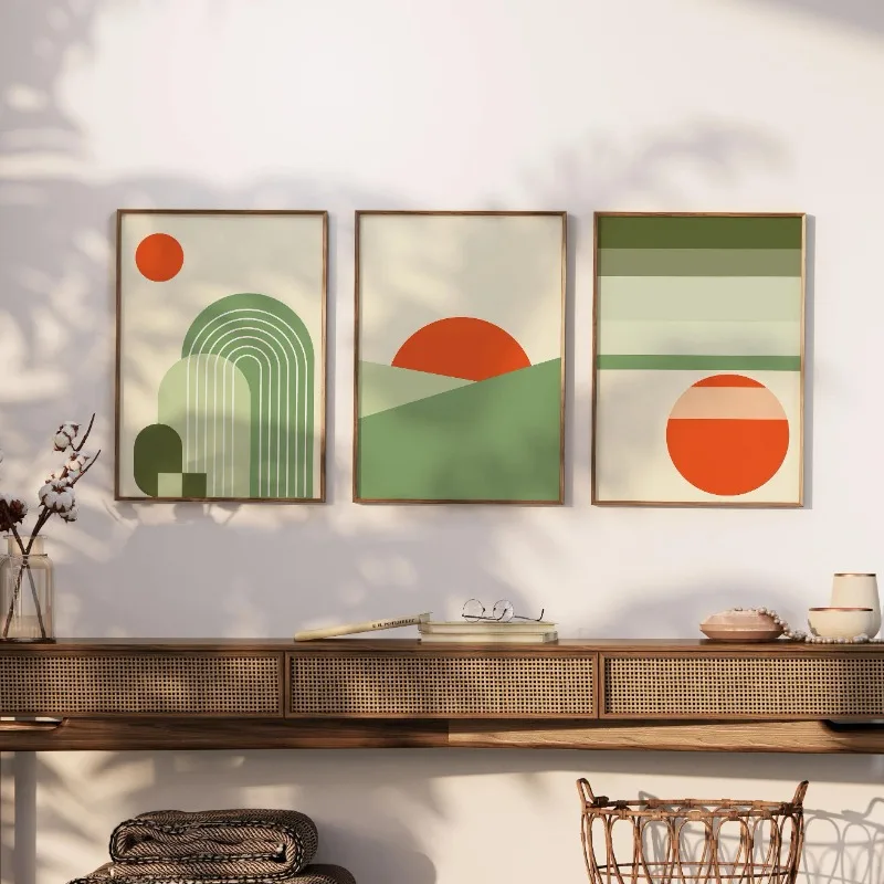 Modern Abstract Sun… - image