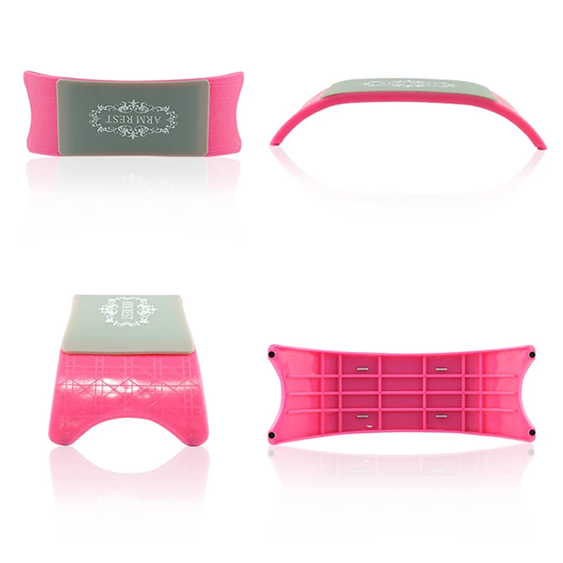 راحة ذراع الأظافر ، راحة اليد للأظافر سيليكون مانيكير وسادة اليد عدم الانزلاق طاولة مكتب ، الوردي ، أسود ، أبيض ، الأرجواني ، ارتفع الأحمر