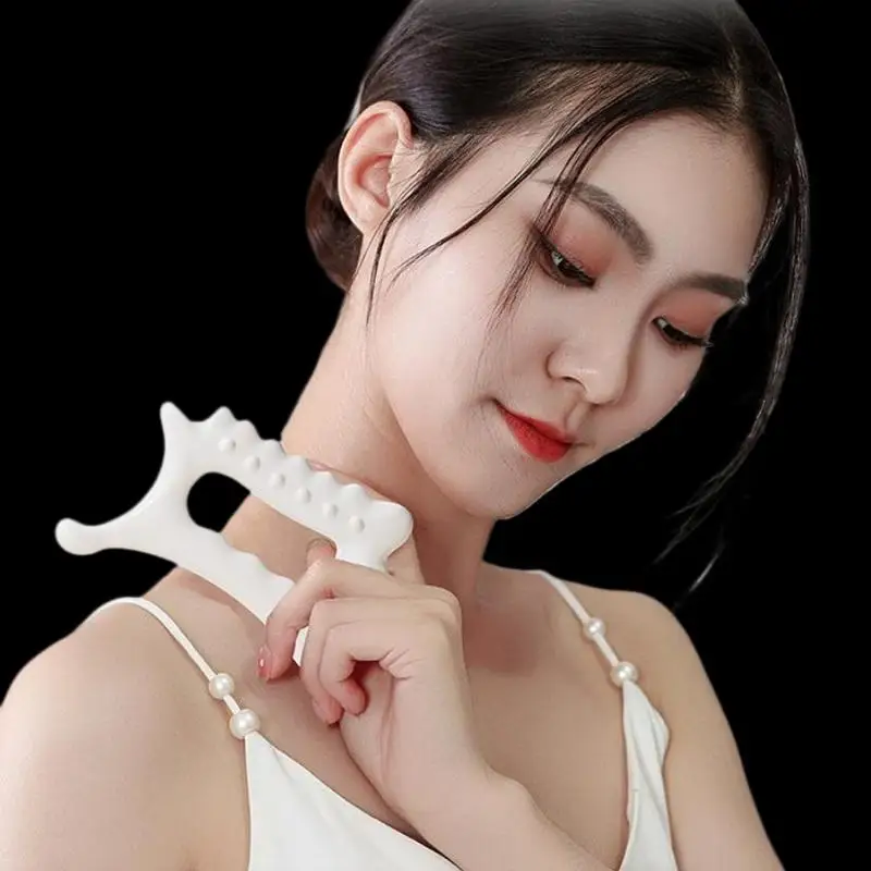 Ergonomic Versatile Handheld Gua Sha Board For Face & Body - Non-Ceramic, Gua Sha Massage Tool, Relaxation And Beauty Massager