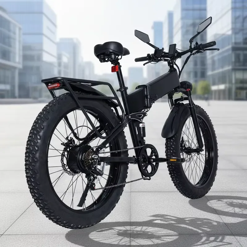 1000W Electric Bike 48V 15Ah Battery Fat Tire Aluminum Alloy Frame Hydraulic Disc Brake Off Road Mountain E Bicycle for Adult