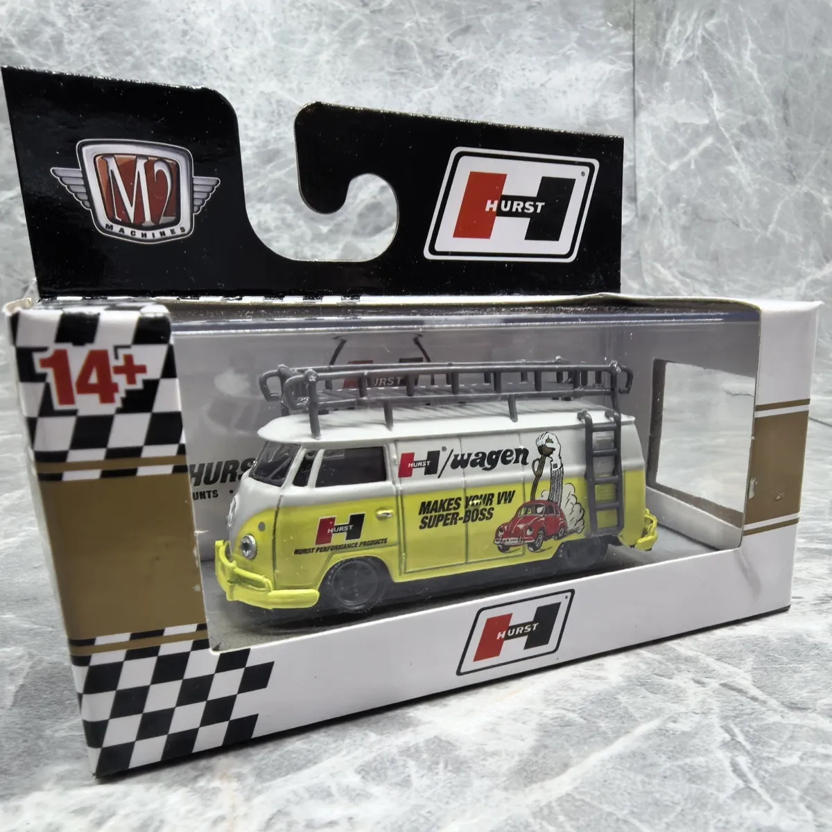 M2 1:64 1960 Volkswagen Vw Delivery Van Diecast Model Car