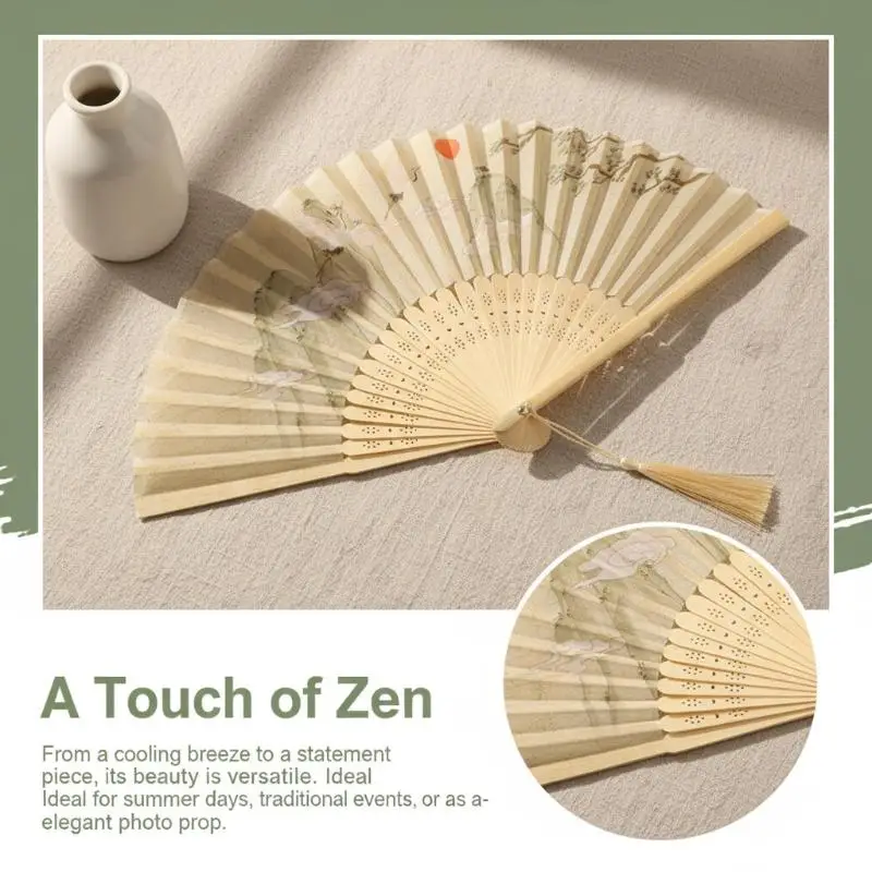 Éventails pliables manuels de style chinois ancien, 10 pièces, motifs de mariage, pack cadeau pour amis, fêtes et cérémonies