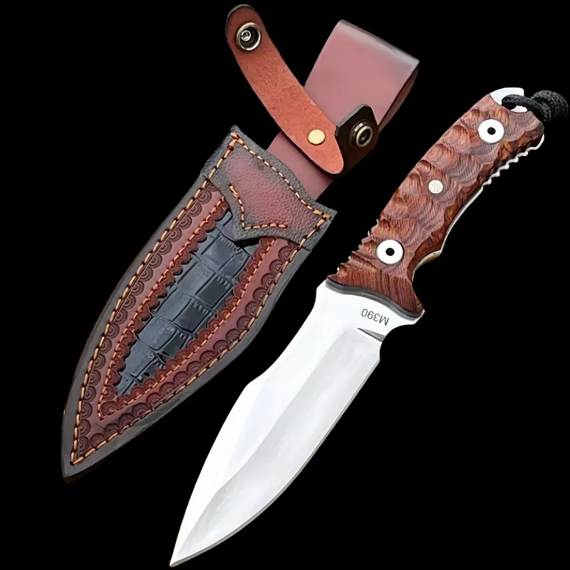 

Outdoor knife, high hardness, wilderness survival knife, portable military knife, self-defense, straight blade