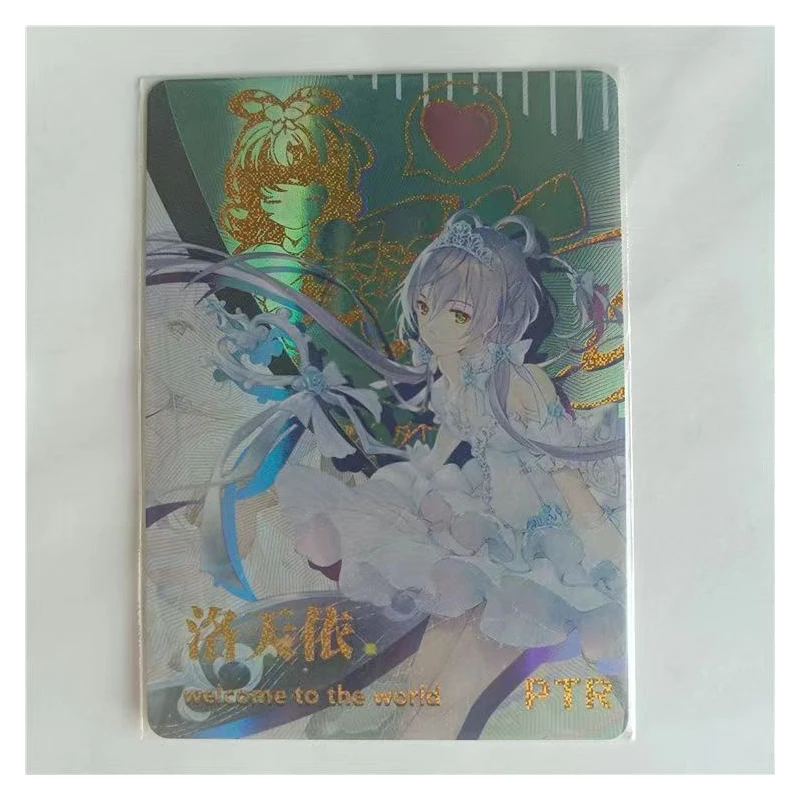 Anime Goddess Story 5M01 PTR Characters Rem Haibara Ai Ptr Rare Bronzing Game Collection Card Children\'s Toy Christmas Gift