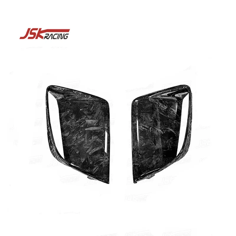 

JSK Style Forged Carbon Fiber Front Bumper Vent For 2014-2018 Audi RS7
