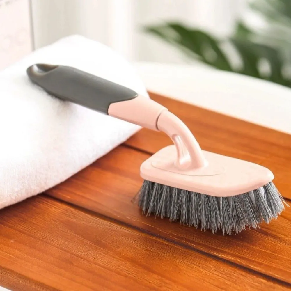 Long Handled Cleaning Brush Multifunctional Floor Gap Stain Removal Brush Stiff Bristle Stiff Bristle Brush Wall Cleaning