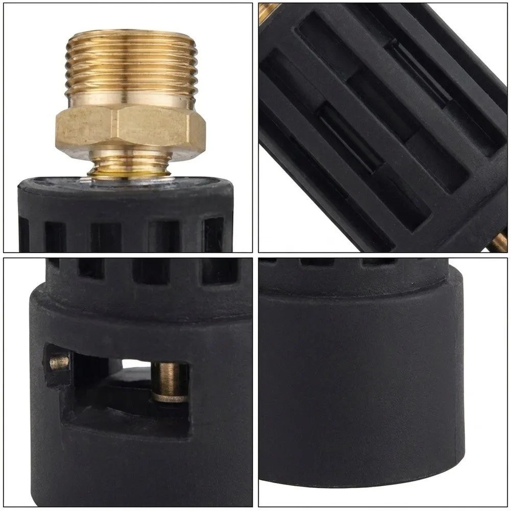Pressure Washer Connector with For M22 Input and For Karcher Output for Use with Standard High Pressure Equipment