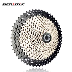 GOLDIX MTB Cassette K7 8/9/10/11/12 Speed 36/40/42/46/50/52T SUNSHINE Bicycle Freewheel Bicycle Sprocket for Shimano/SRAM