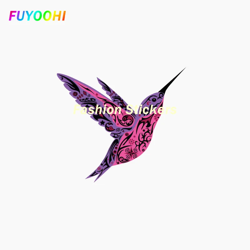 Animal Personality Car Sticker Pattern Hummingbird Vinyl Pvc Decal Car Motorcycle Accessories Window Car Styling Decal