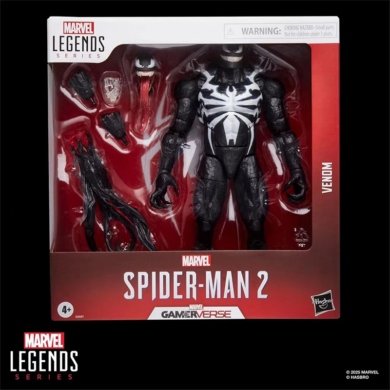 

2025 New Style Hasbro Genuine Marvel Legends Series Spiderman Game Version Venom Action Figure Model Gift Toy Collectibles