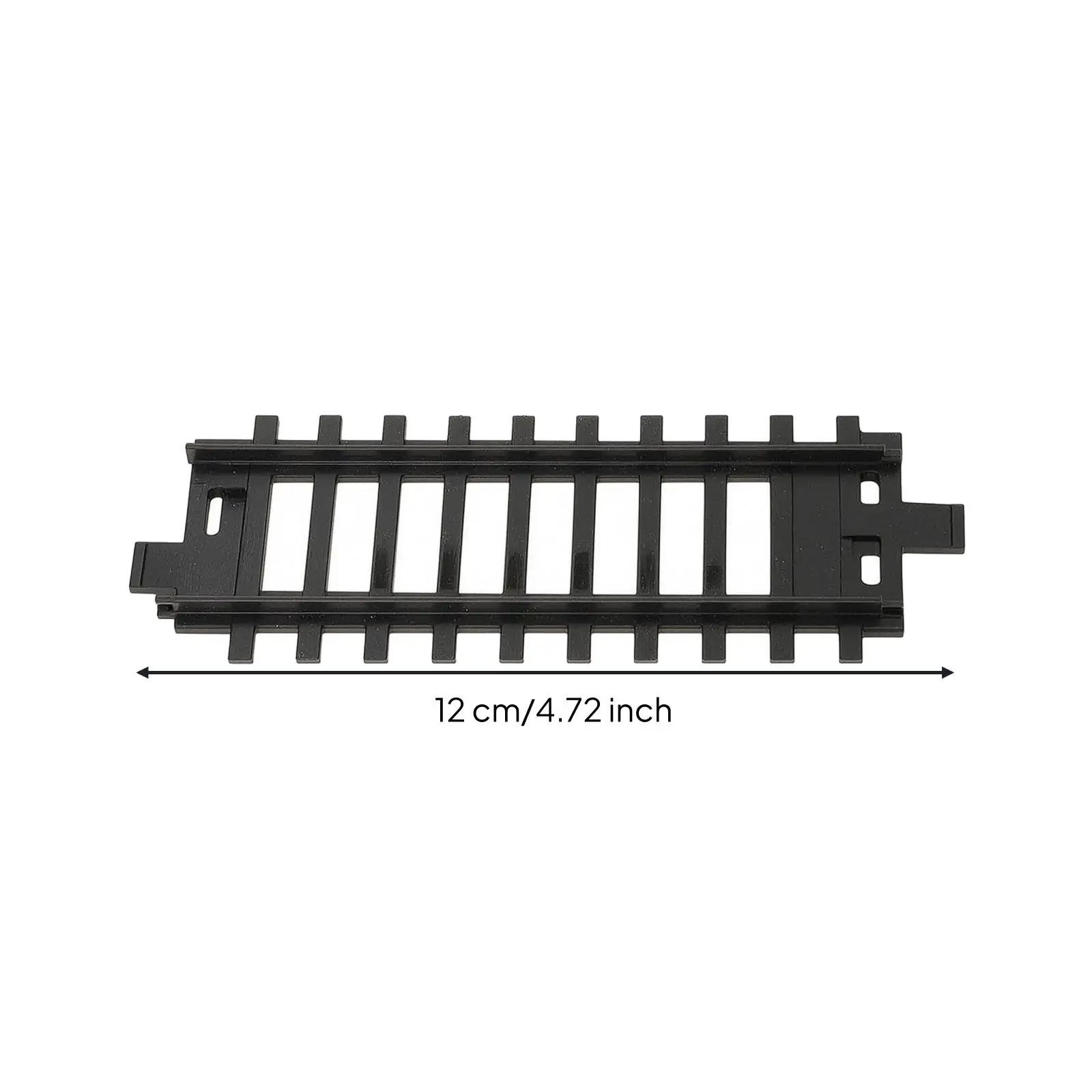 Plastic Railway Train Carriage Model Interlocking Track Section for Creative Toy Train Layouts
