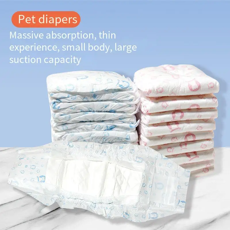 Pet Diapers, Cool Dogs, Dog Menstrual Pads, Soft And Skin-Friendly Pet Urine Pads, Paper Urine, Cool Dogs And Dog Pants.