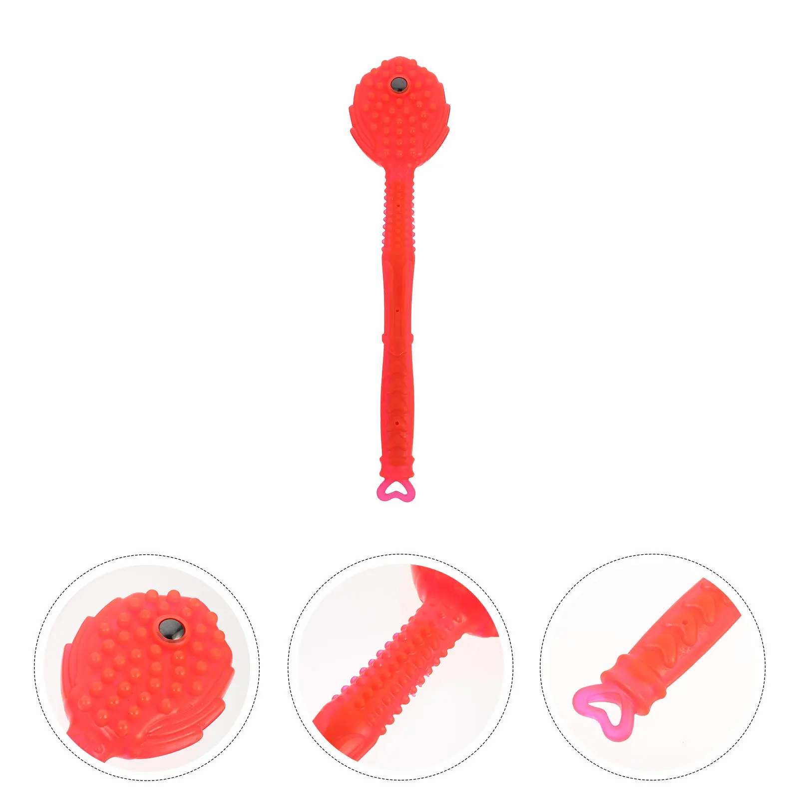 

Silicone Massage Hammer Pat Acupoint Massager Ergonomic Design Promote Blood Circulation Relieve Fatigue Body Massage Tool