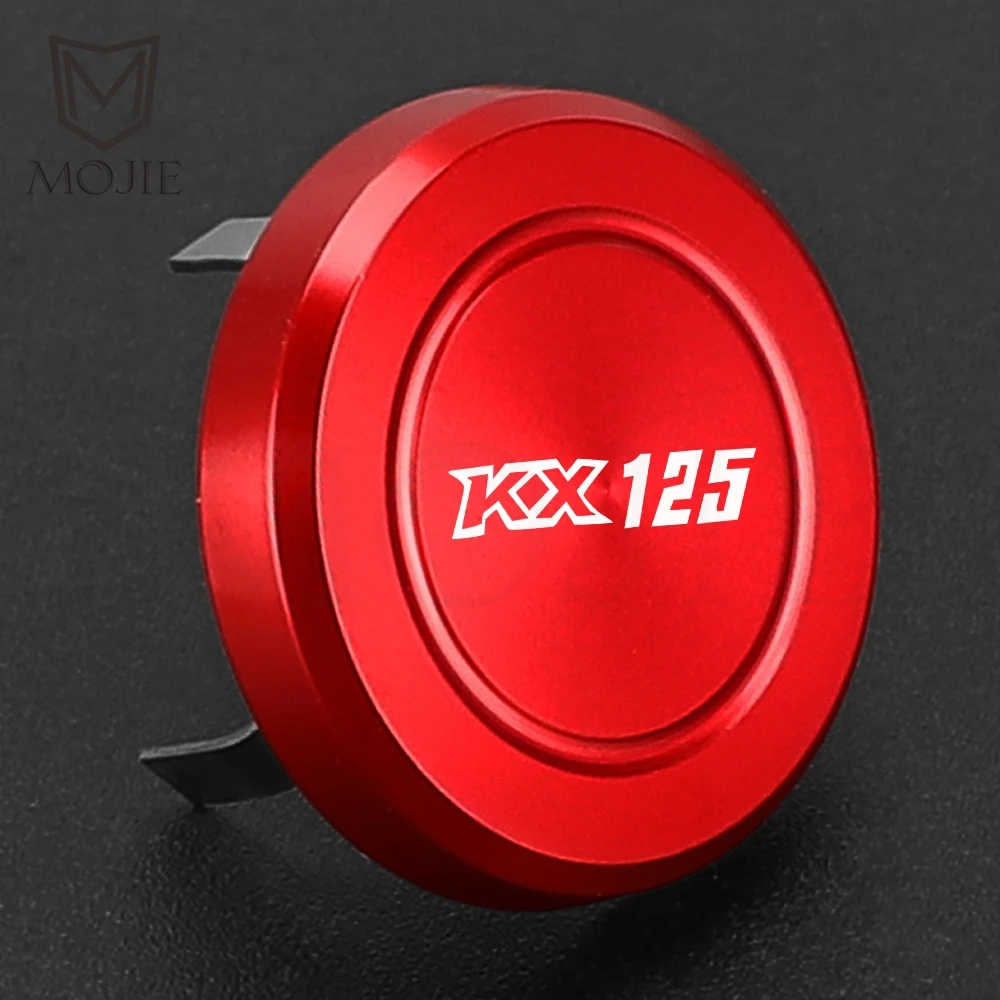 For Kawasaki KX125 KX250 KX250F KX450F KX 125 250 250F 450F Motorcycle CNC HandleBar Steering Stem Cap Shaft Decorative Cover