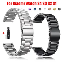 Stainless Steel Strap For Xiaomi Watch 2 Pro Mi Watch Color Color 2 Band 22mm Metal Band For Xiaomi Watch S4 S3 S2 S1 Pro Correa