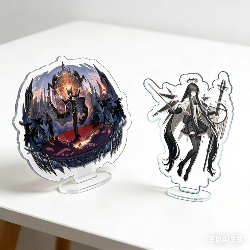 

Popular Game Tomorrow’s Ark Arknights Amiya Myrtle Anime Acrylic Stand Figure Desk Display Ornament Collection Holiday Gifts
