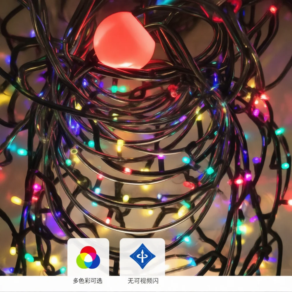 G45 Decorative LED Bulb E27 Base Multicolor Lamp For Photography Studio Live Streaming Background Festive Event Ambience
