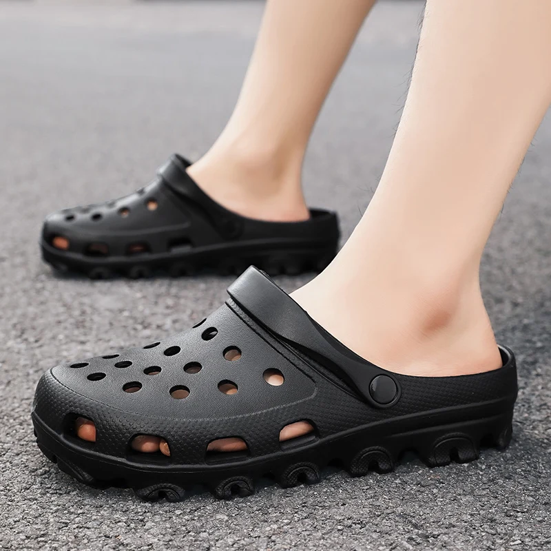 Nieuwe Outdoor Heren Slippers Eva Casual Sport Sandalen Voor Man Zomer Modetrend Lichtgewicht Strand Non-Slip Plus Big Size 51