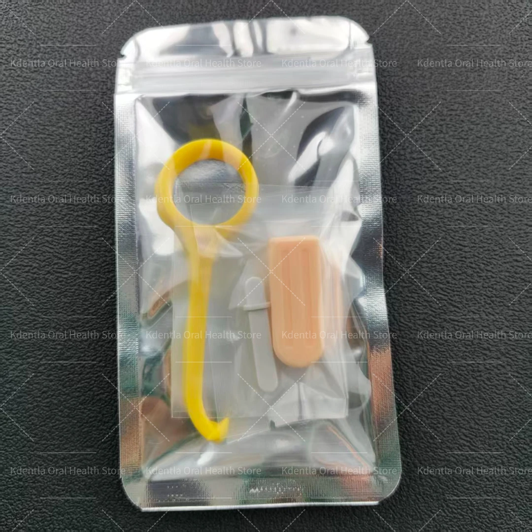 30Set Orthodontic Aligner Removal Tool Silicone Aligner Chewies 8 Fruit Scents Dental Invisible Brace Extractor Remove Hook