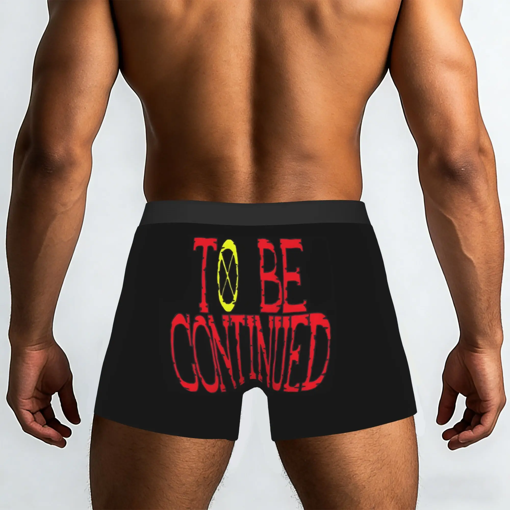 To Be Continued 1 One Piece Underpants Breathbale Panties Men's Underwear Comfortable Shorts Boxer Briefs