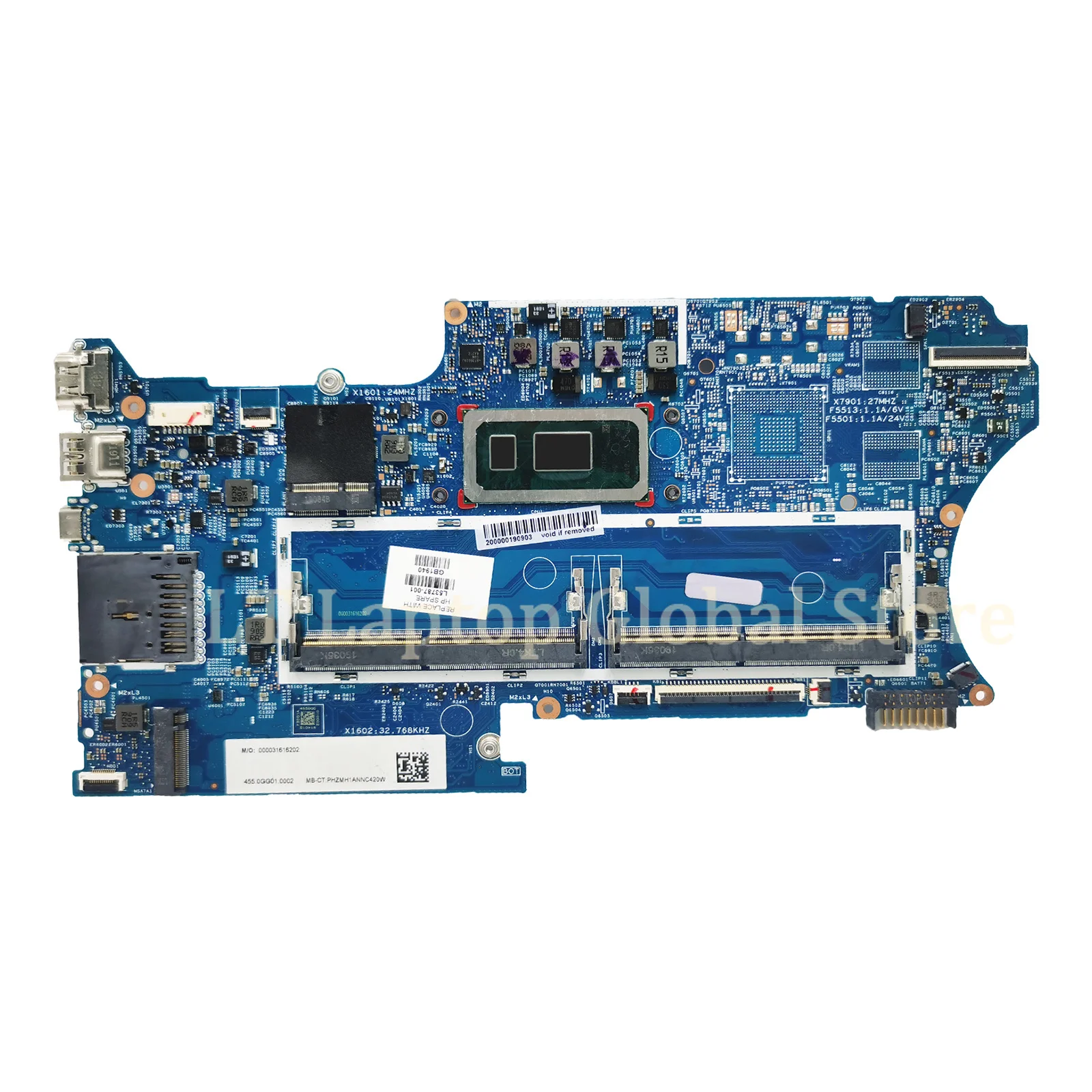 Imagem -02 - Placa-mãe de Laptop 187421 para hp Pavilion X360 14-dh L51138001 L51138601 Mainboard Cpu i3 i5 i7 10th Gen Testado Completo