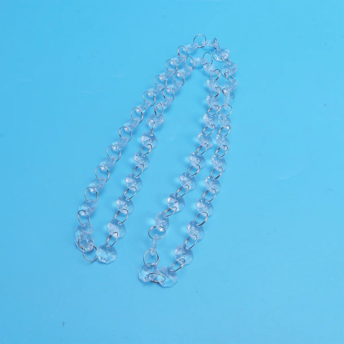 

10pcs Decorative Chain Beads Crystal Window Curtain Beads Tassel Door Window Curtains Elegant Clear Acrylic Pendant Displays