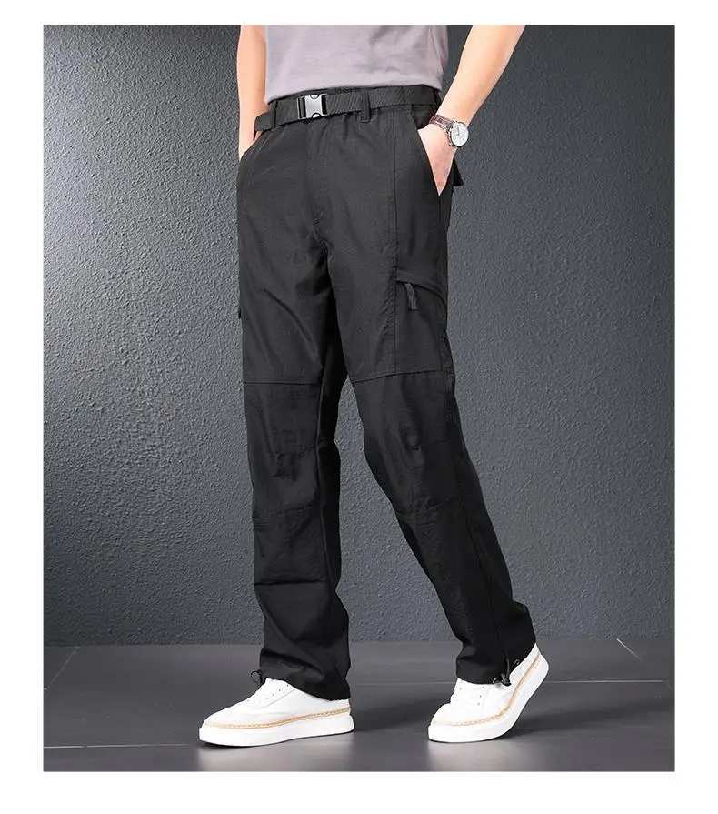 2026 neue Wandern Hosen Männer Frühling Sommer Eis Seide Kühlung Leichte Outdoor Casual Hosen für Männer Schnell Trocknend Angeln Reise Hosen – Detail 6