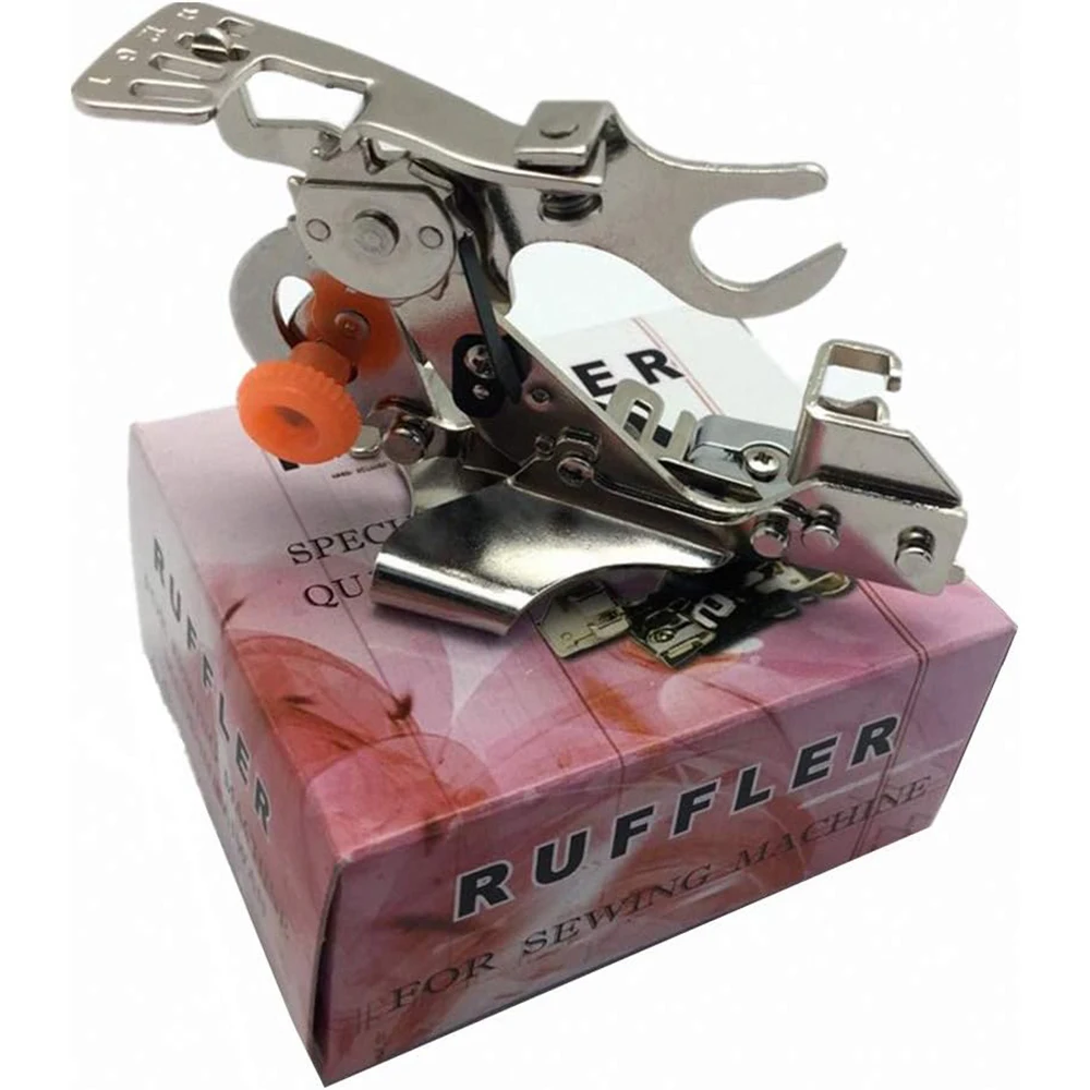 #55705 Ruffler Sewing Machine Presser Foot For Singer Brother Juki Low Shank Sewing Machine Accessories