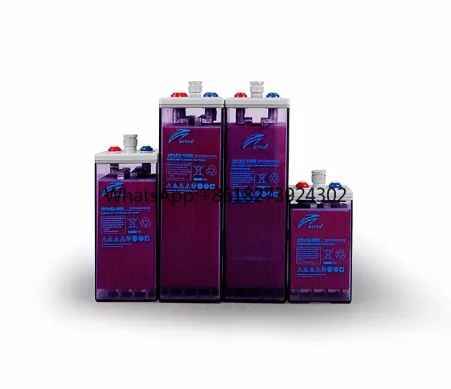 ESG 2V 800AH Hot Sale High Quality Lead Acid Liquid Deep Cycle Tubular OPzS Battery