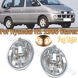 PMFC Car Front Bumper Fog Lamp Front Fog Light For Hyundai H1 1995 1997 1998 1999 2000 2001-2003 Starex 92202-4A500 Car Lights