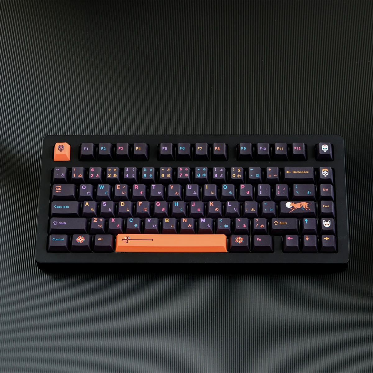 129 Keys GMK Mictlan Keycaps Cherry Profile PBT 5-side Dye Sublimation Mechanical Keyboard Keycap For MX Switch With 1.75U Shift