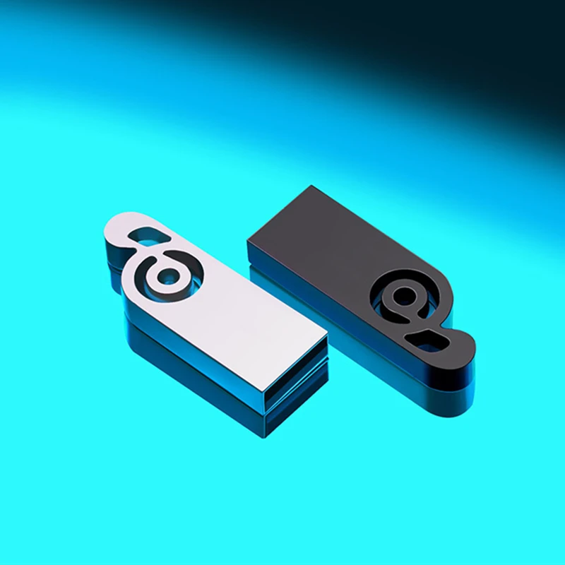 ฟรีที่กําหนดเองเลเซอร์แกะสลักโลโก้สีโลหะ Musical Note รุ่น USB2.0 แฟลชไดรฟ์ 4GB 8GB 16GB 32GB 64GB 128GB