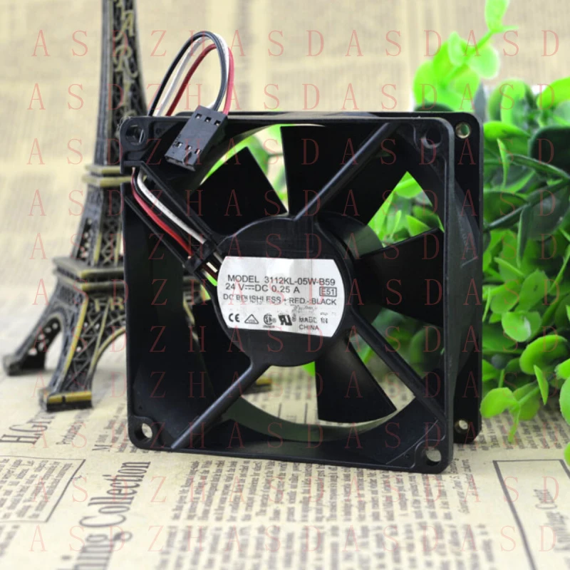 

Вентилятор охлаждения для инвертора Z для NMB 3112KL-05W-B59 8032 8 см 24 В 0,25 А, промышленный, для шасси