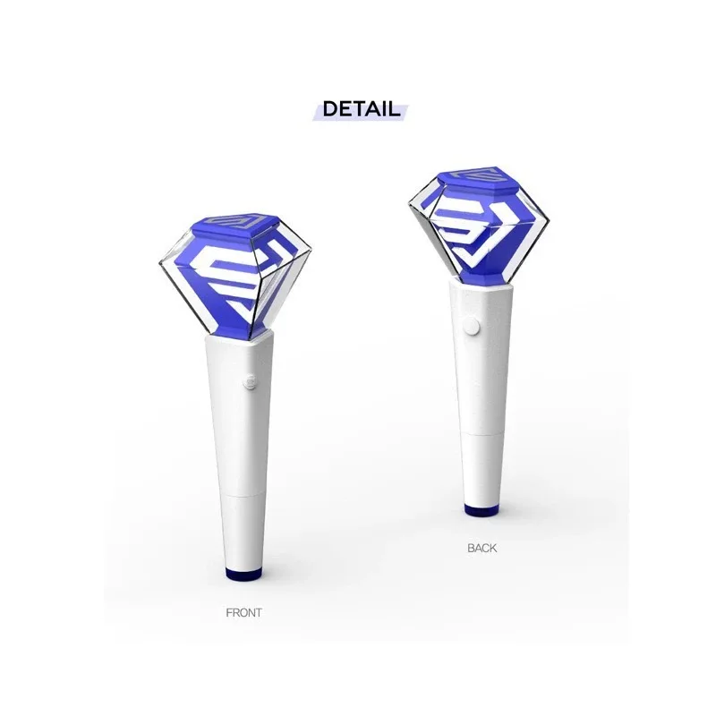 In Stock Kpop Super Junior Lightstick Ver.2 With Bluetooth Glow Hand Light Concert Cheer Light Stick Lamp Fans Collection Toy