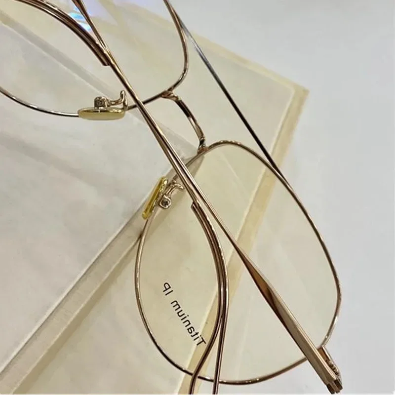 جديد&Hotsale للجنسين Pilot Fullrim نظارات/إطار نظارات شمسية 55-17-145 خفيف الوزن من التيتانيوم النقي للوصفات الطبية #6