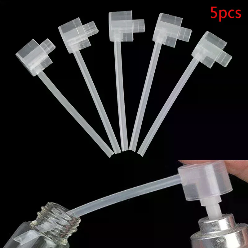 5pcs Perfume Refill Tools Diffuser Funnels Dispenser Sprayer Cosmetic Pump Practical Beauty Tool For Daily Care
