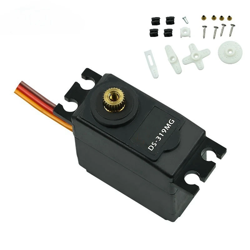 DS319MG Servo Metal Gear Servo Motor Engine Servo For RC Control Driving Flight Airplane Helicopters Car