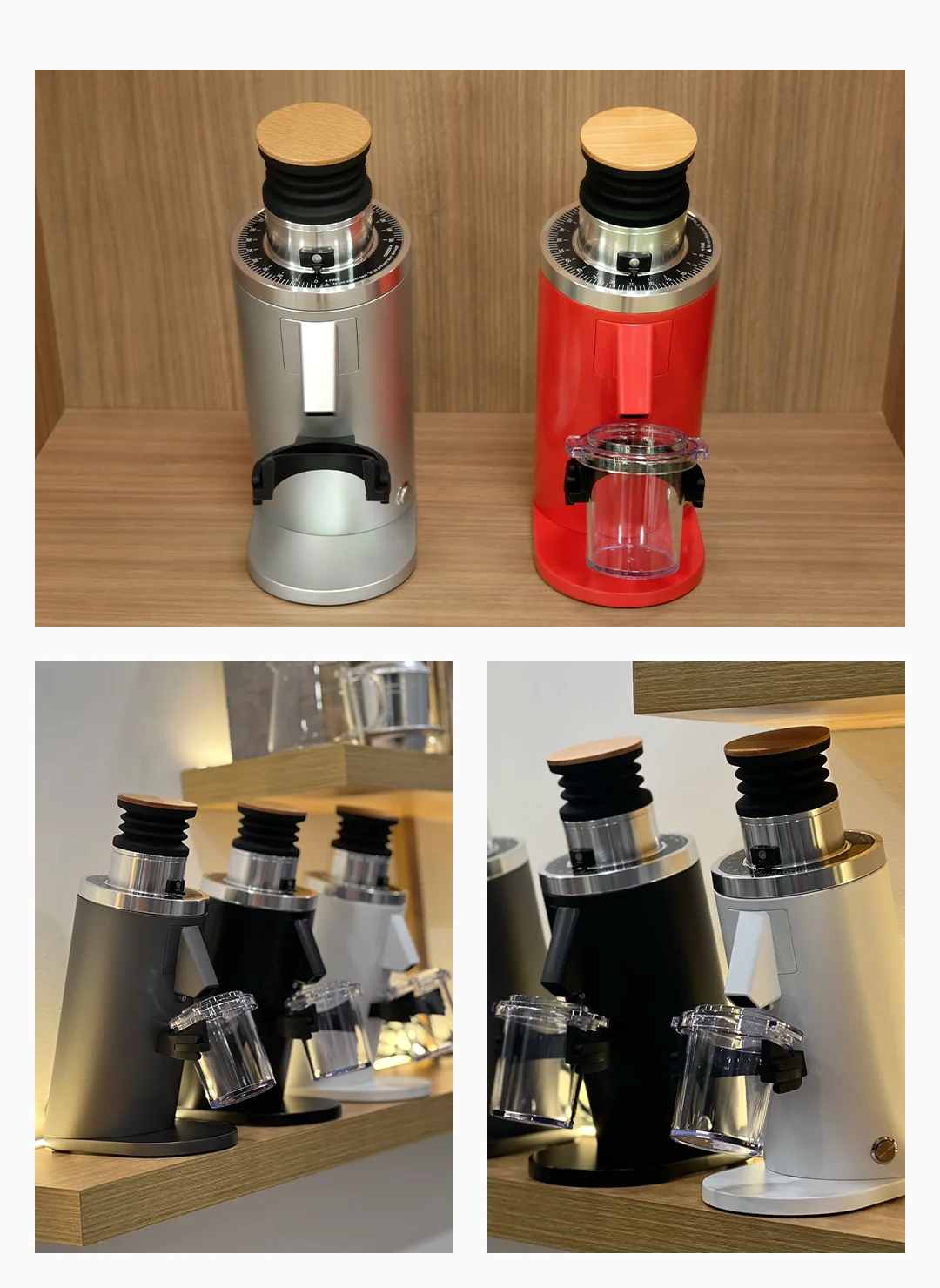 Лидер продаж 2023 года, DF54, кофемолка для эспрессо, 110 В/220 В, электрическая мощность, автоматическое лезвие из нержавеющей стали для домашнего использования в отеле