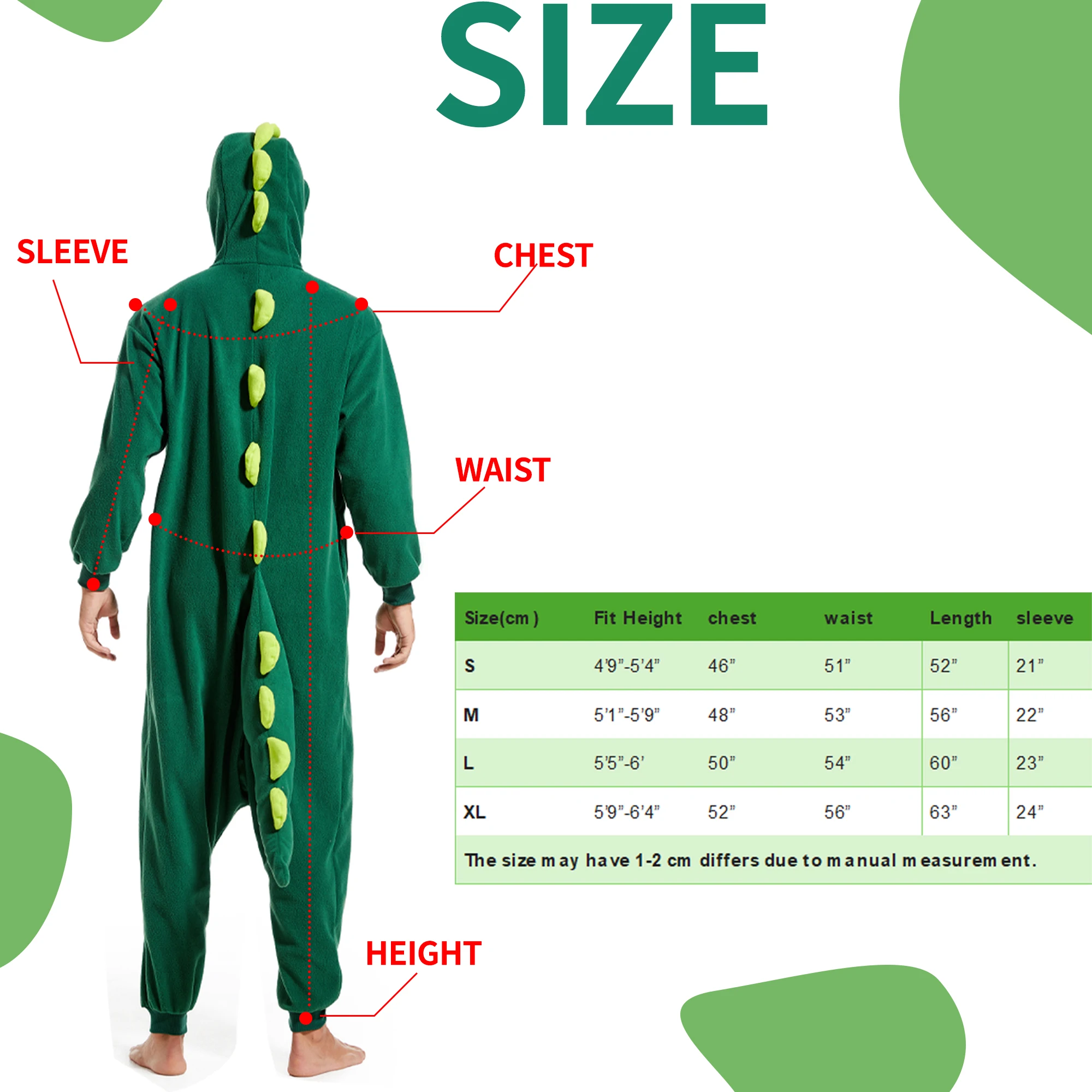 Dinosaur Onesie Pyjamas For Adult Unisex Soft Hooded One-piece Pajamas Halloween Fantastic Cosplay  Animal Costumes Sleepwear