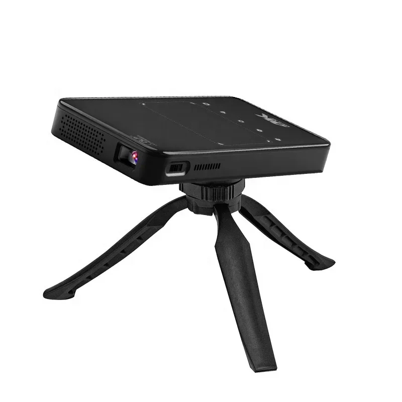 2025 Factory S90 Mini Portable 4K 3D DLP Pico Projector With Smart Home Theater LED 1080P Android Video Camping Pocket Beamer