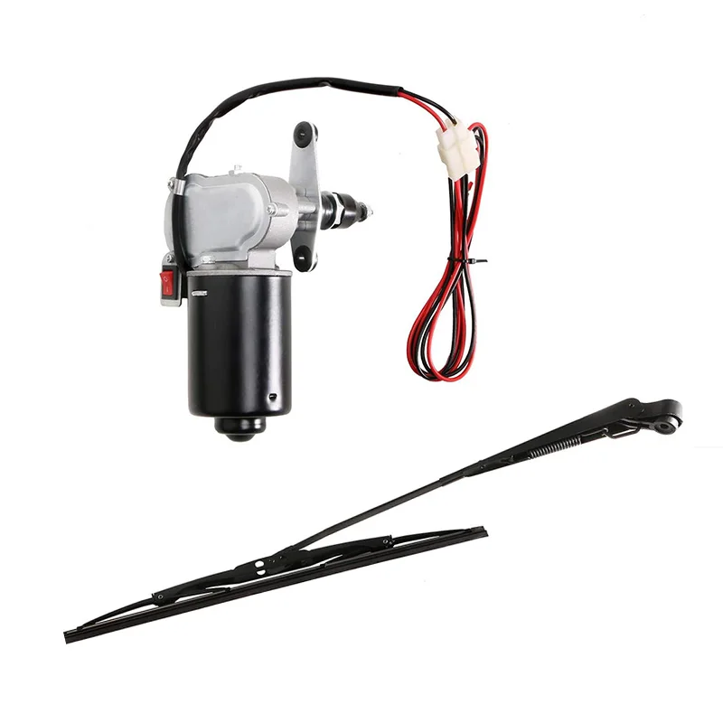 ATV Electric Window Windshield Wiper Motor Kit For Can-am Maverick x3 For Yamaha raptor 700 For cfmoto 500 UTV ATVs