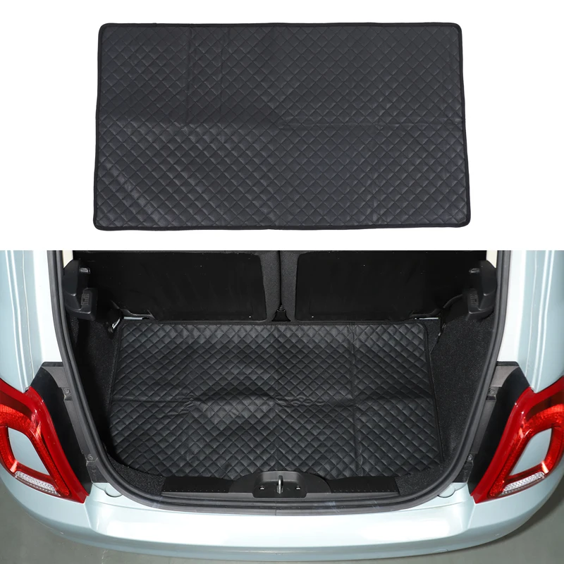 

For Fiat 500 2007-2026 Car Trunk Mat, Waterproof Mat for cars, Anti-fouling Luggage Trunk Mat,Cargo Liner Mat Cover