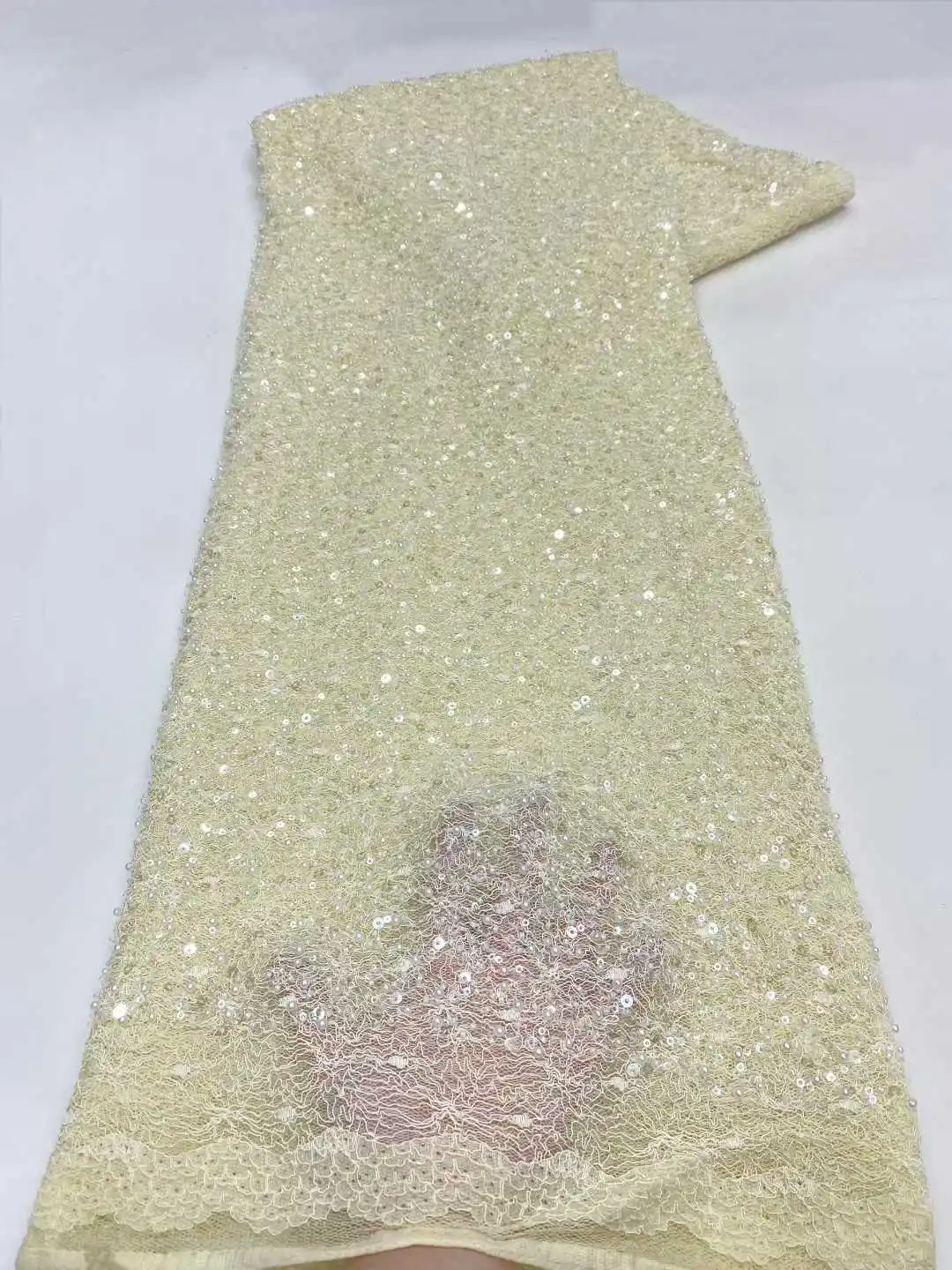 

Высококачественная африканская роскошная ткань с блестками и бисером, французский тюль, кружевная вышивка жениха для свадебного шитья, новейший стиль